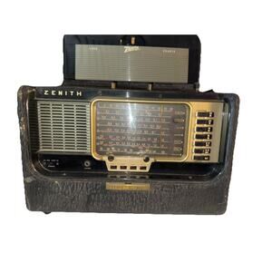 Vintage Zenith Trans-Oceanic Wave Magnet Radio Receiver Chassis For Parts